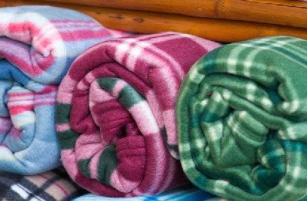 Cobertores tipo manta